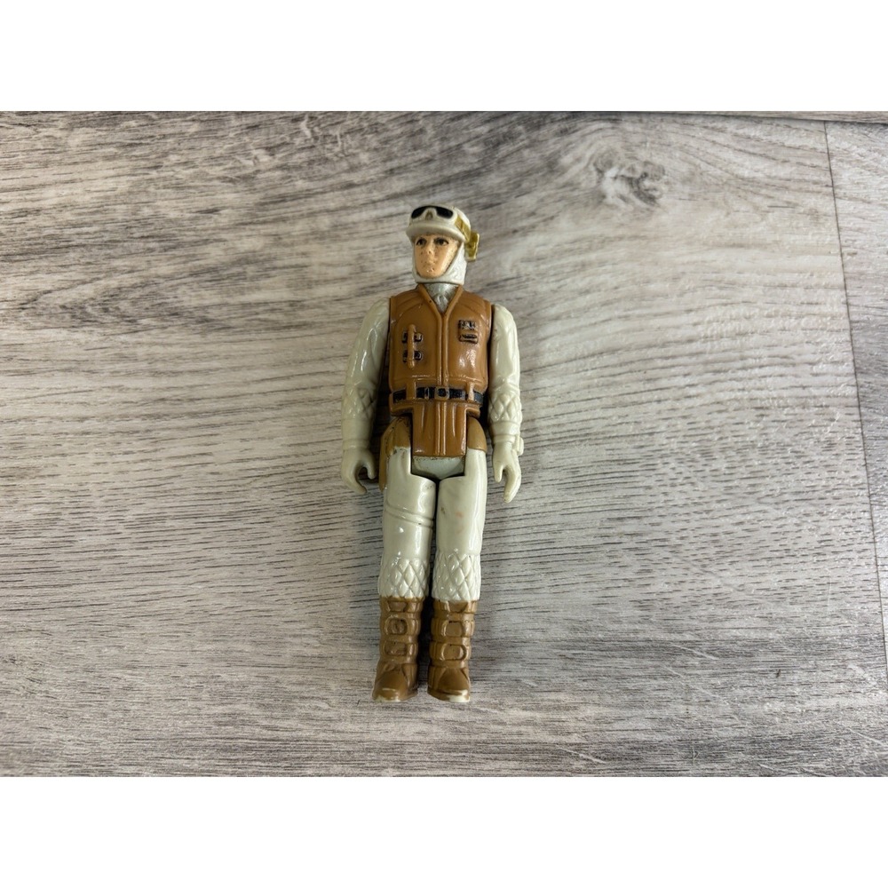 Vintage 1980 Kenner ESB Star Wars 3.75"‎ Hoth Rebel Trooper Variant Solid Boot